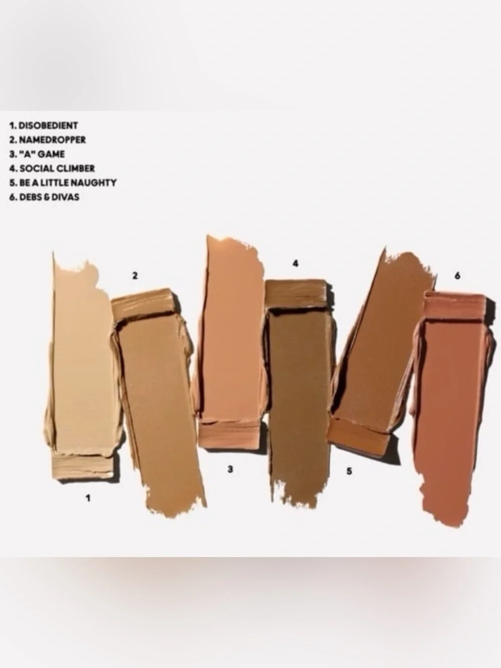 MAC Cosmetics shades golden